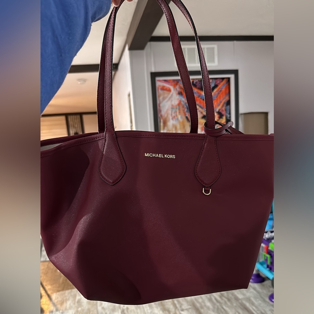 MK reversible tote bag